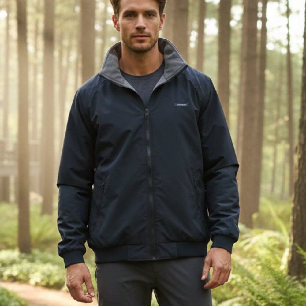 Lands' End Men's Black Squall Insulated Jacket Size XL (46-48)